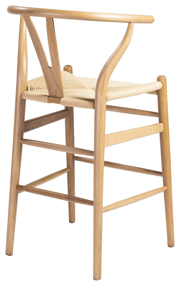 Evelina-C Counter Stool, Natural