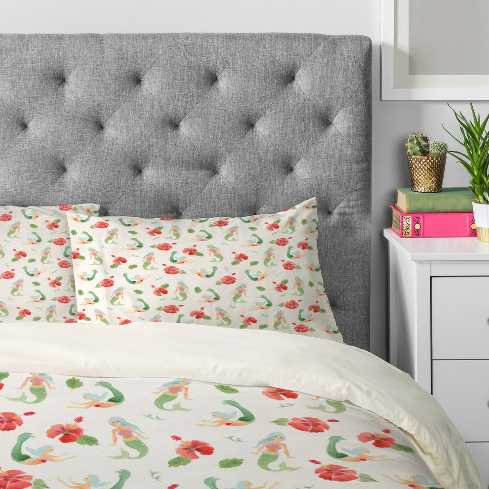 Deny Designs Wonder Forest Mystical Mermaids Pillowcase