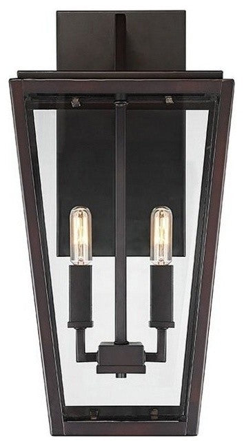 Milton 2-Light Outdoor Wall Lantern