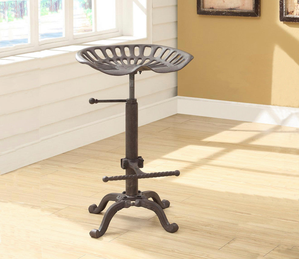 Adjustable Tractor Seat Stool, Industrial