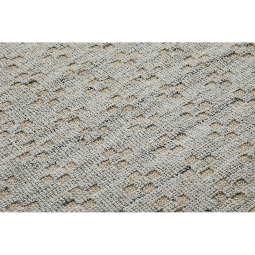 Star Texture Area Rug, Oatmeal, 7'9"x9'9"
