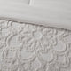 Madison Park Laetitia 3-Piece Tufted Cotton Chenille Medallion Comforter Set