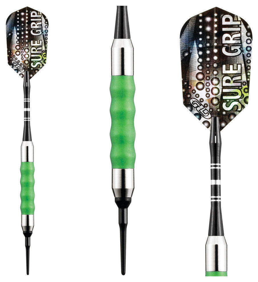 Viper Sure Grip Green Soft Tip Darts, 18 Grams