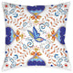 Laural Home Whimsical Butterfly 18" X 18" Indoor Decorative Pillow