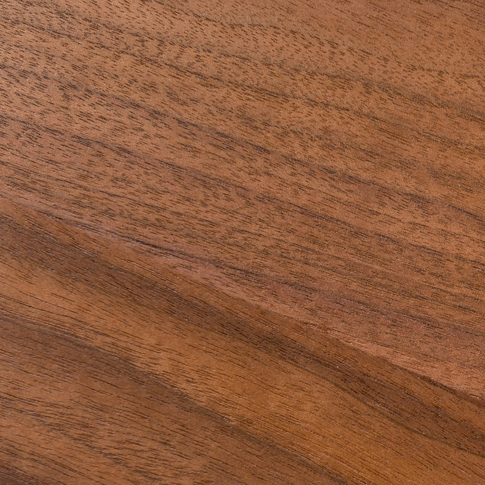 Wesley Round Coffee Table, Walnut