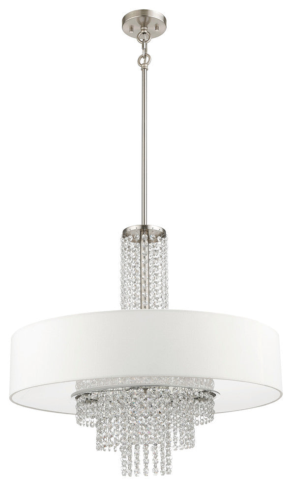 Carlisle 5-Light Pendant, Brushed Nickel