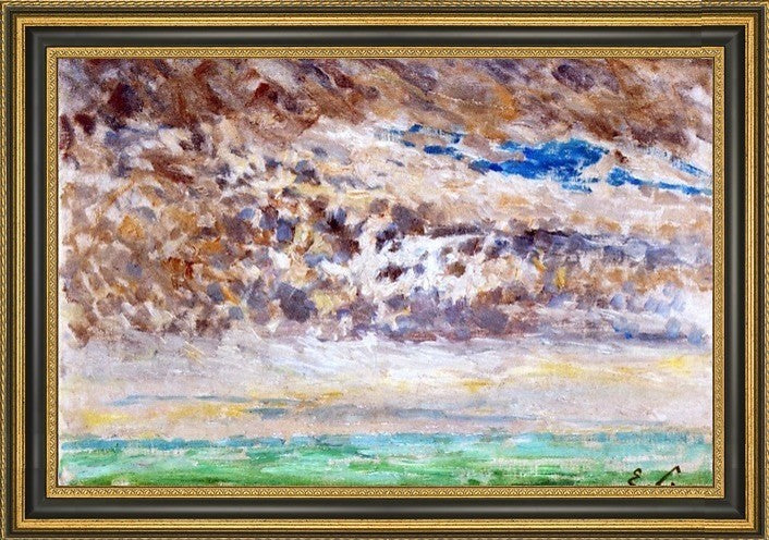 Emile Claus Sky Study Framed Premium Canvas Print, 18"x27"