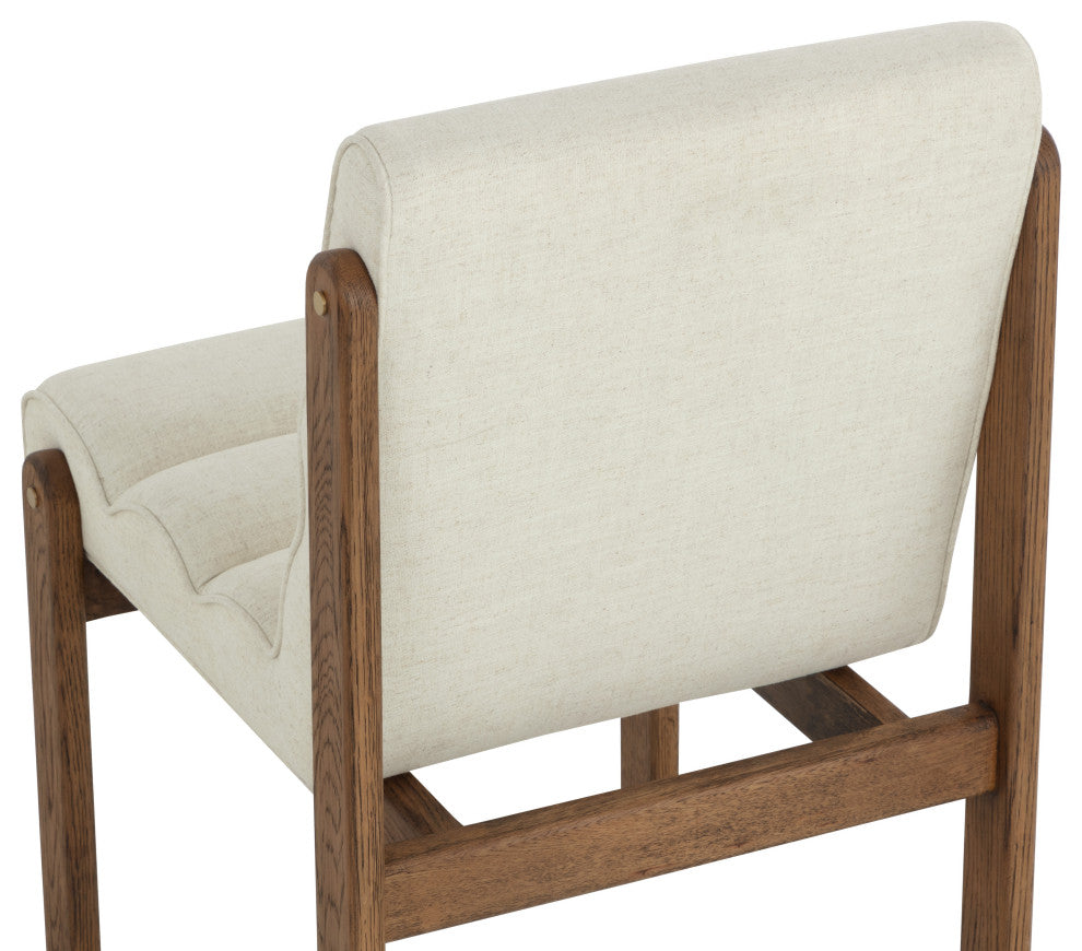 Bertie Dining Chair, Geralt Linen