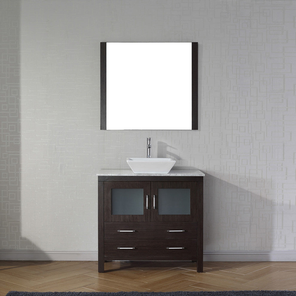 Dior 32" Single Bathroom Vanity Cabinet Set, Espresso, 31.5"