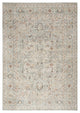 Nourison Oushak Home 6' x 9' Light Grey Vintage Indoor Rug