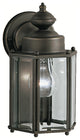 Kichler New Street Bronze over Solid Brass One Light Outdoor Wall Mount 9618OZ