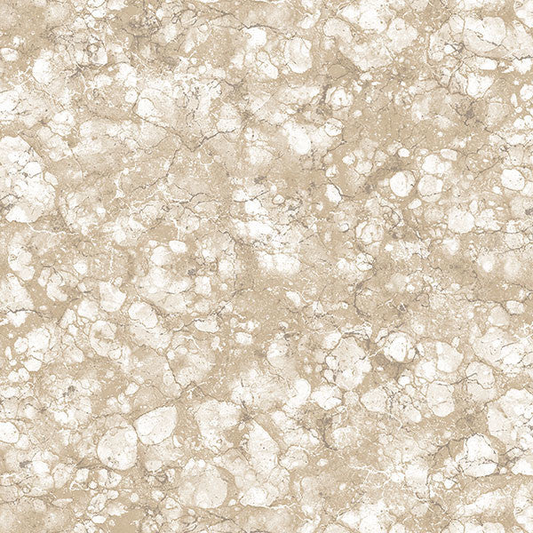 Granite Texture Wallpaper, Beige and Gray, 1 Bolt