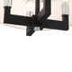 Livex Lighting Cresthaven 4 Light Black Chandelier