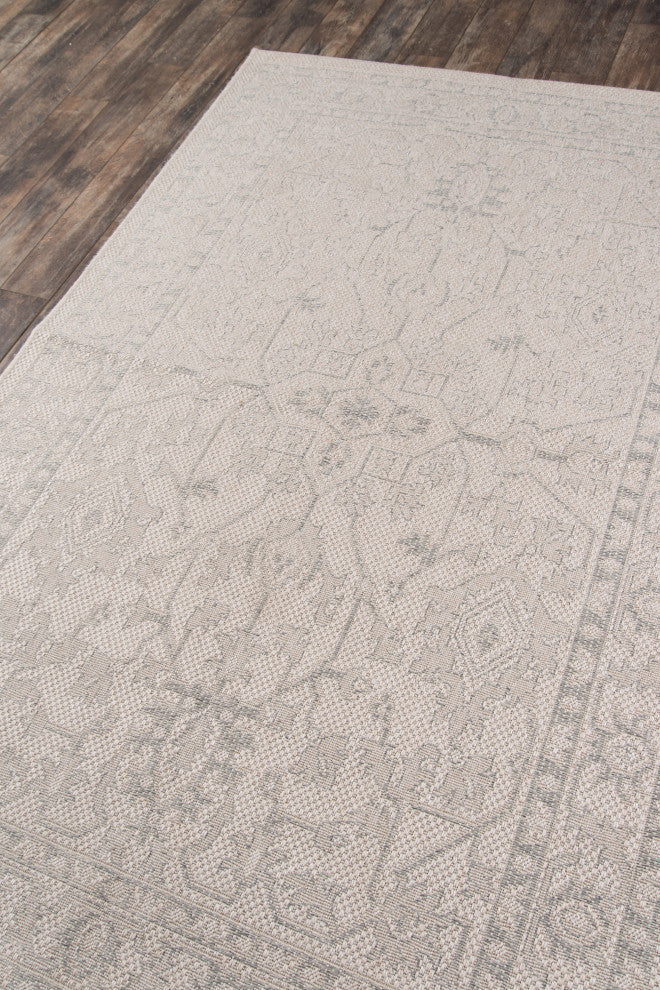 Erin Gates by Momeni Downeast Boothbay Kitchen Mat, Gray, 6'7"x9'6"