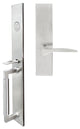Toronto Lever, Mortise Dummy Handleset, Left Hand, Satin Stainless Steel