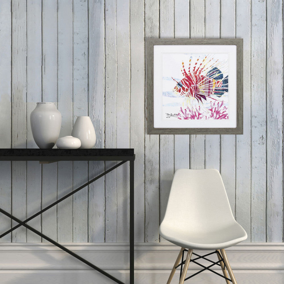 Sea Creature Fish Framed Art