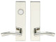 Brussels Lever, Tubular Dummy Entry With Dummy Cylinder, Left Hand