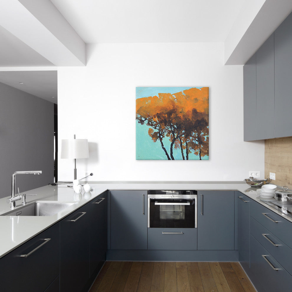 "Five Trees" by Paul Bailey, 18"x18"