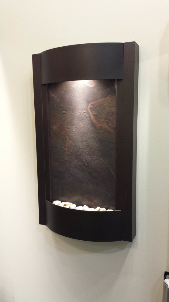 Serene Waters by Adagio Water Features, Multi-Color Featherstone, Antique Bronze