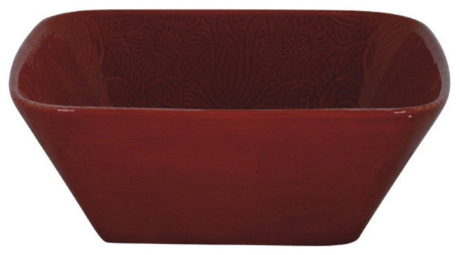Savannah Serving Bowl, Red