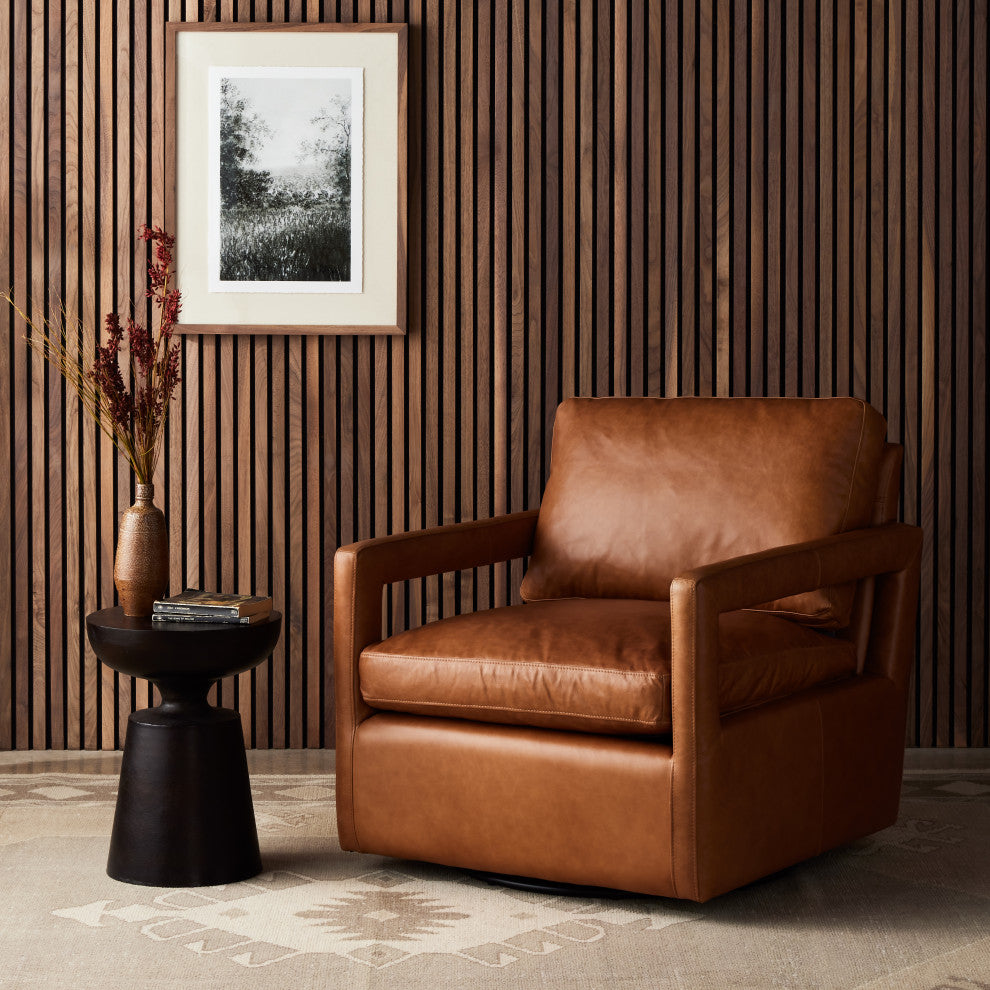 Olson Swivel Chair-Sonoma Butterscotch