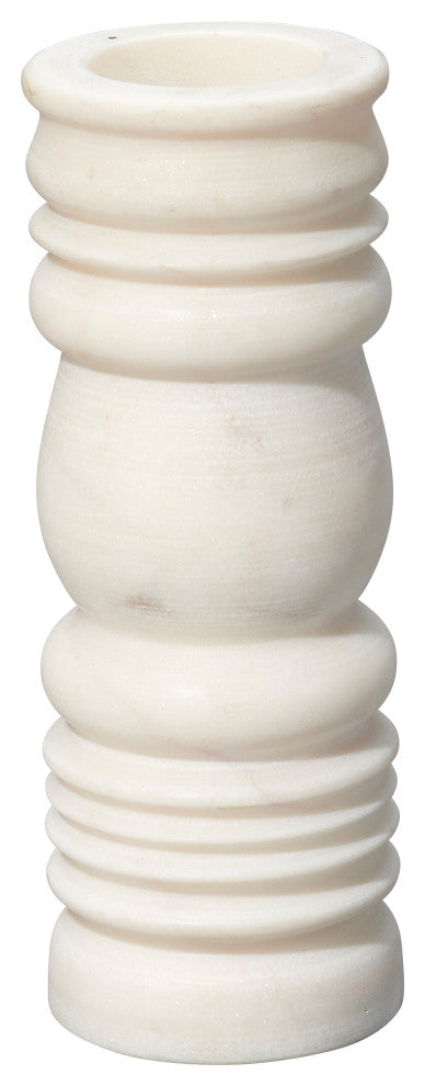 Monument Marble Candlesticks, Set of 3