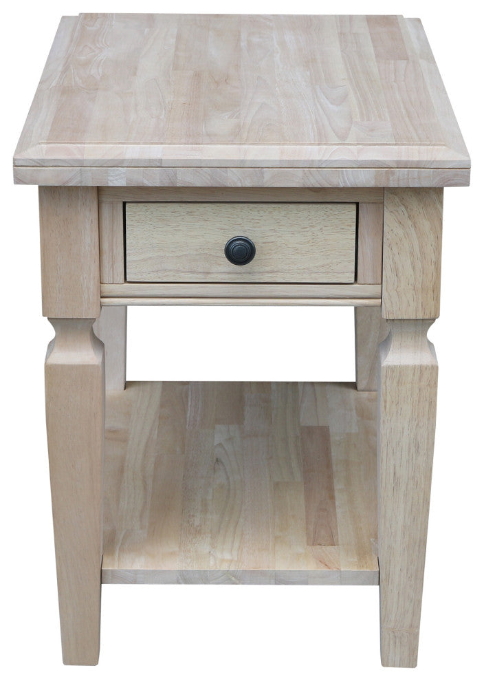 Vista End Table, Unfinished