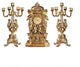 Chateau Chambord Clock & Candelabra Set