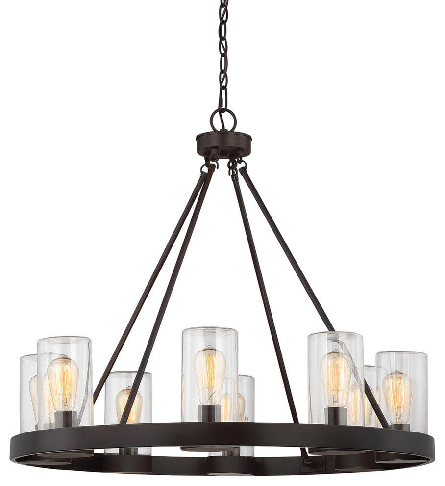 8-Light Outdoor Chandelier
