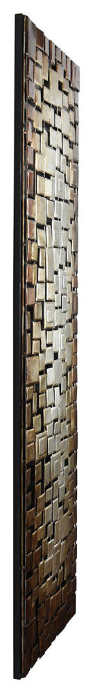 Handmade Metal Wall Art-Geometric-22" x 71"