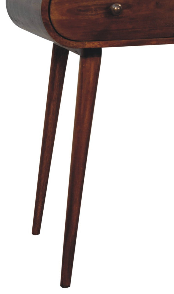 Artisan Furniture Solid Wood Chestnut London Arch Writing Desk