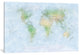 "World Map III" Wrapped Canvas Art Print, 26x18x1.5