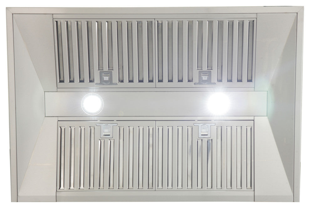 KUCHT Professional Wall Mounted Range Hood 900CFM, Stainless Steel, 30 Inch