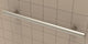 TileWare Victoria Series Straight Grab Bar, Contemporary, Brushed Steel, 36"