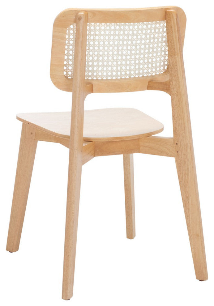 Safavieh Luz Cane Dining Chair, Natural