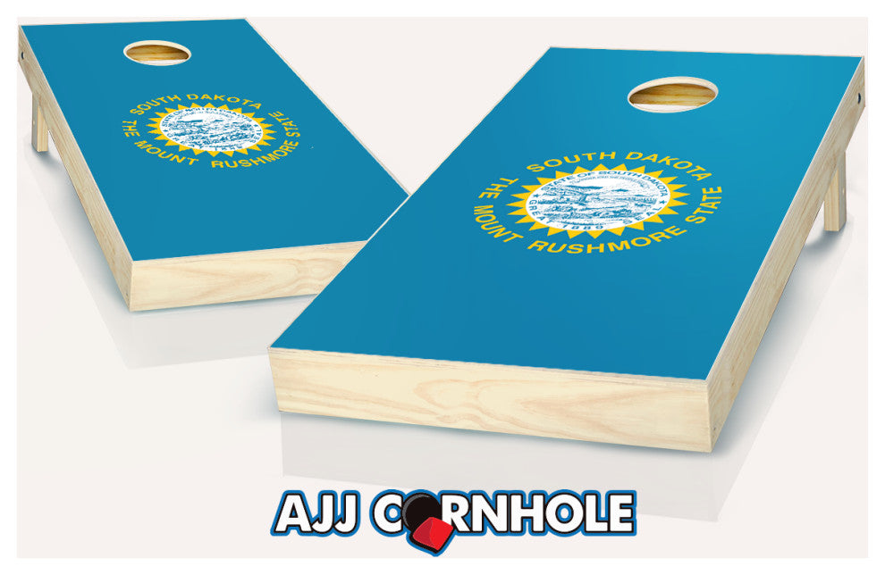 South Dakota Flag Cornhole Set