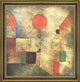 Paul Klee Red Balloon - 20" x 20" Framed Premium Canvas Print