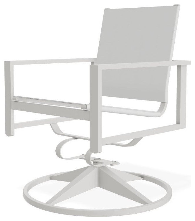 Tribeca Sling Aluminum Outdoor Swivel Rocker