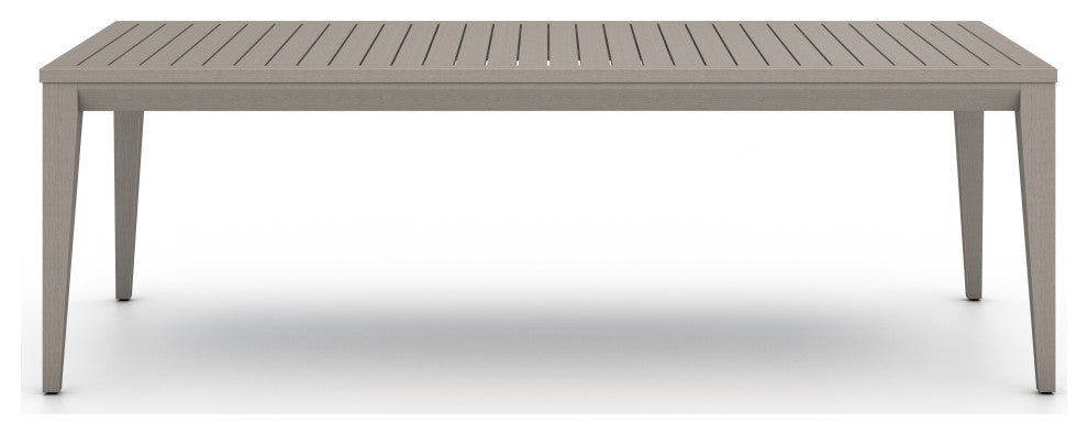 Sherwood Outdoor Dining Table-94"-Grey