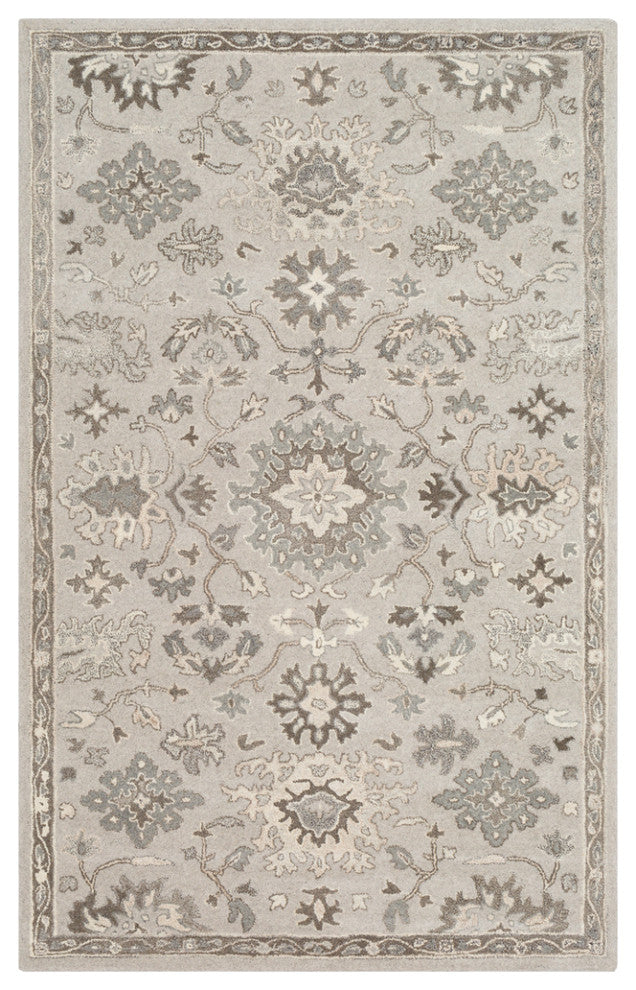 Surya Caesar CAE-1197 Traditional Area Rug, Taupe, 10' x 14' Rectangle