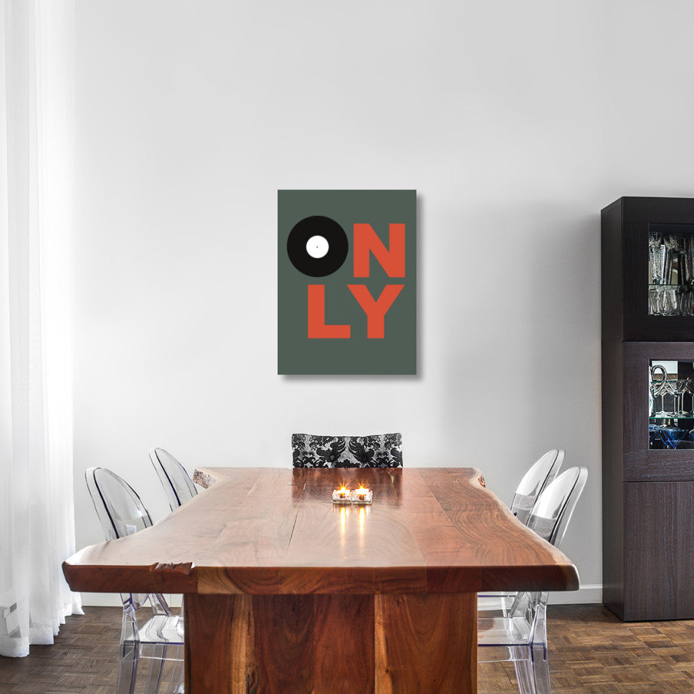 "Only Vinyl Poster 2" Fine Art Print