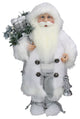 16" Santa  With Lamp and Bag