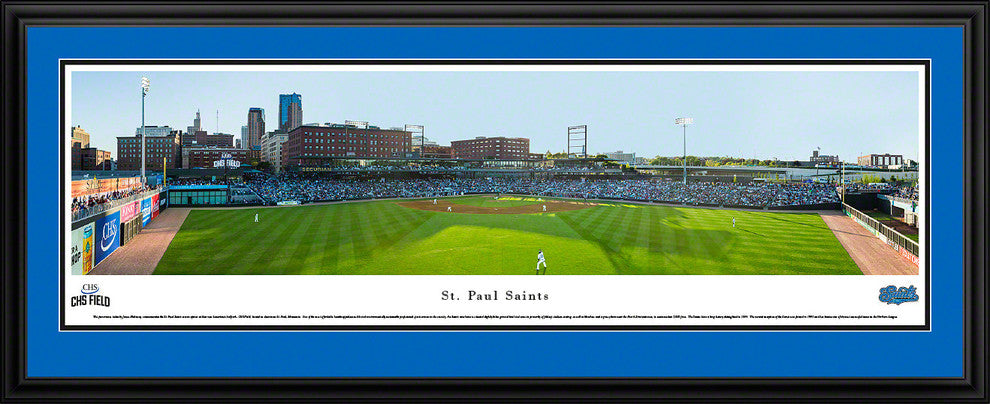 St Paul Saints, Inaugural Game, Chs Field, Deluxe Frame