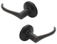Dynasty Hardware Vail Lever Dummy Set of 2, Aged Oil Rubbed Bronze