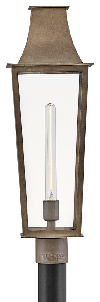 Hinkley Georgetown Large Post Top Lantern, Burnished Bronze