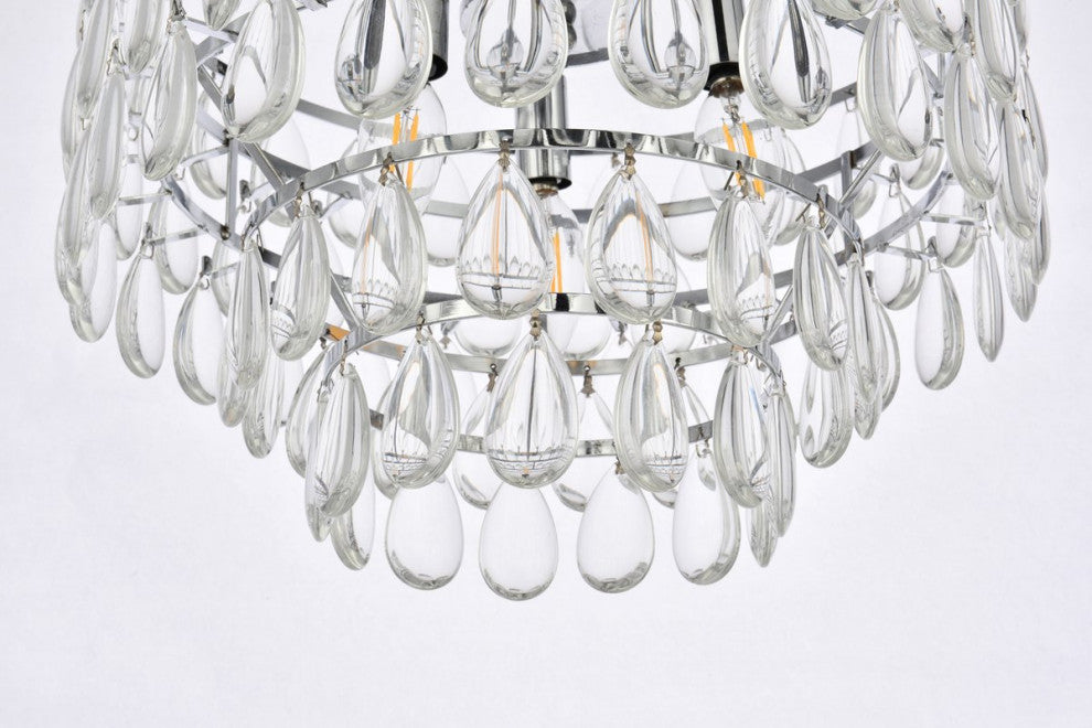 Murphy 16" Flush Mount, Chrome