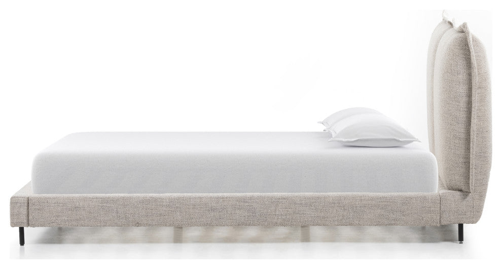 Inwood Bed-Merino Porcelain-King