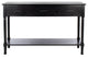 Safavieh Peyton 3 Drawer Console Table, Black