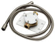 ALFI brand AB2475-BN Brushed Nickel Single Hole Floor Mounted Tub Filler