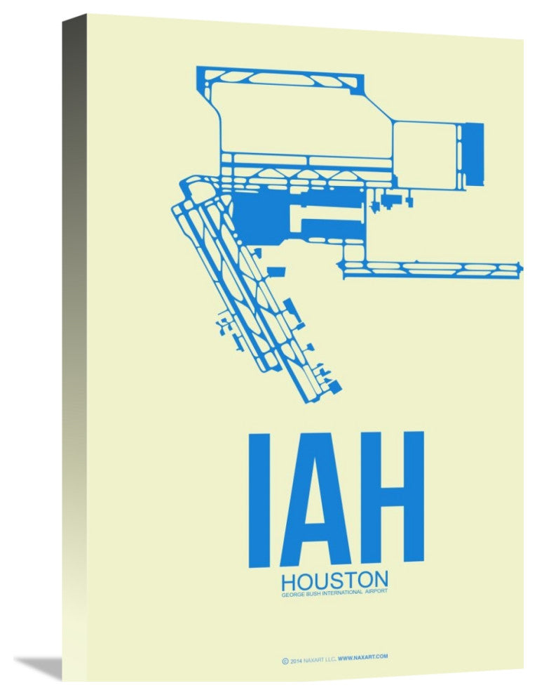 "IAH Houston Airport 3" Fine Art Print